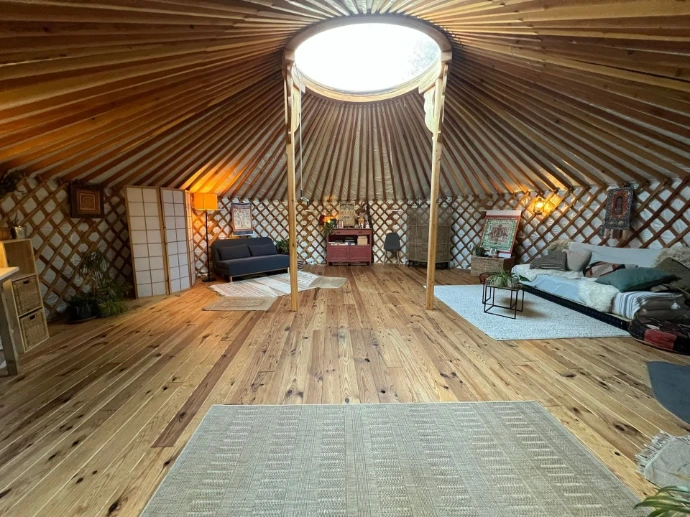 yourte méditation centre bien-être Belgique