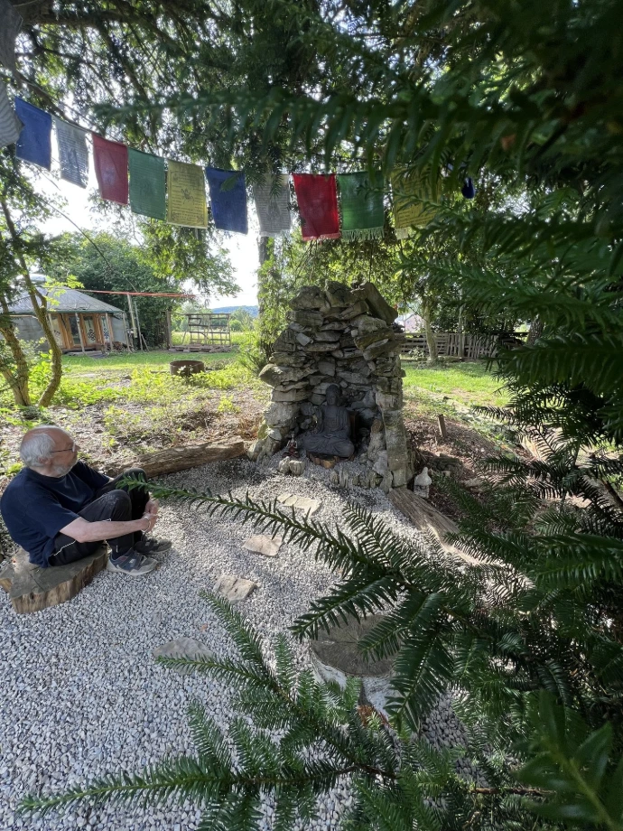 espace méditation en création centre Bendurya